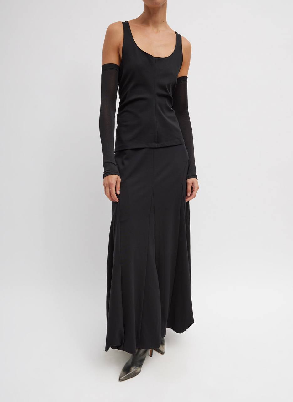 TB Compact Ultra Stretch Tank Top | Midi Skirt | Set