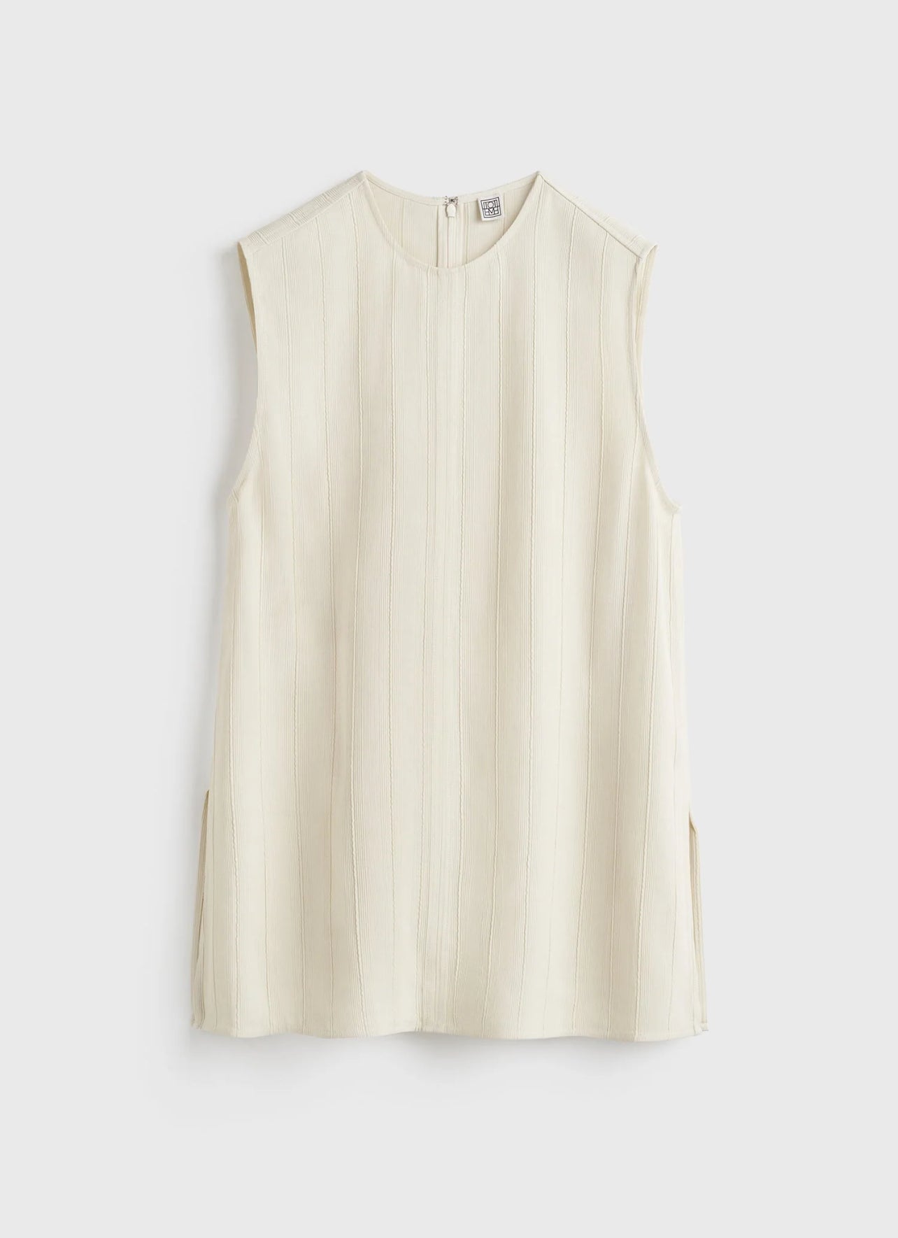 Tot Woven Stripe Top | Pants | Viscose-Linen Set