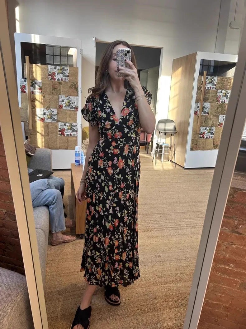 RX Florida Viscose Midi Dress