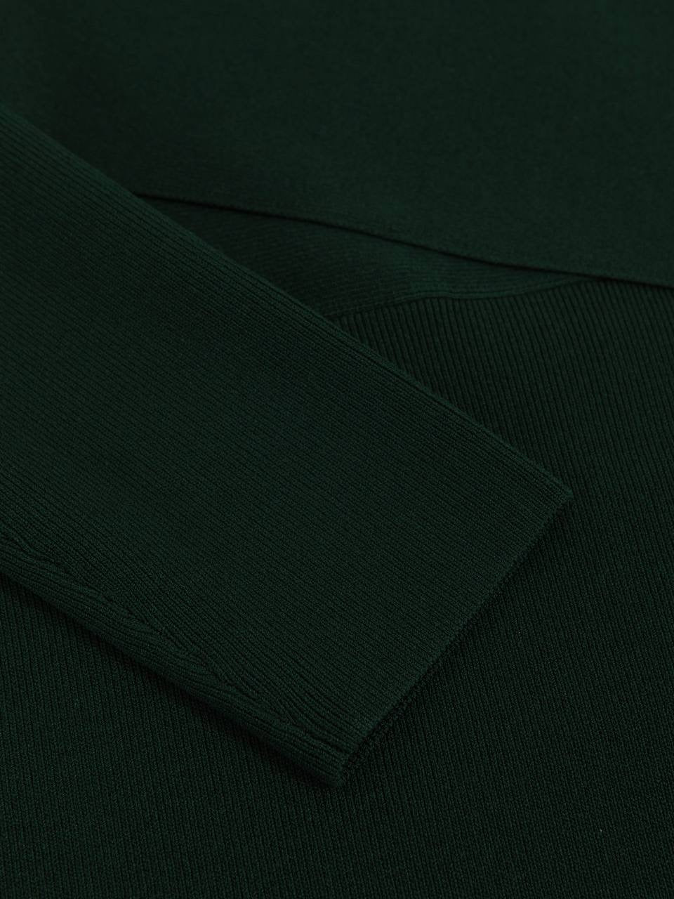 RS Sophia Knitted Wrap Front Midi Dress