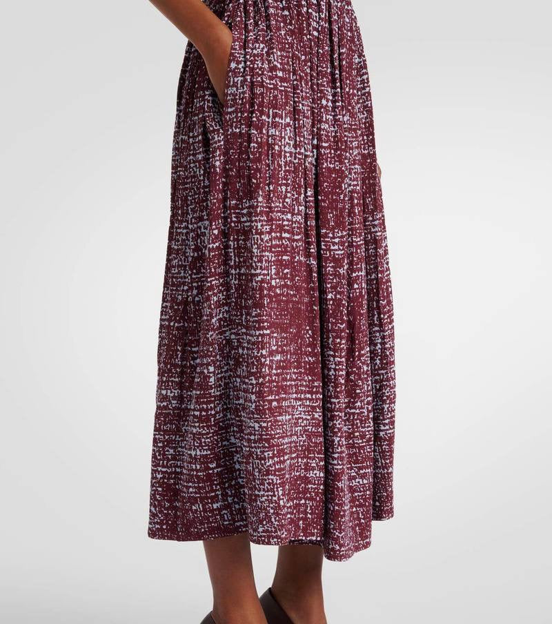 PS Lola Twist Front High Neck Sleeveless Vicose Crepe Midi Dresss