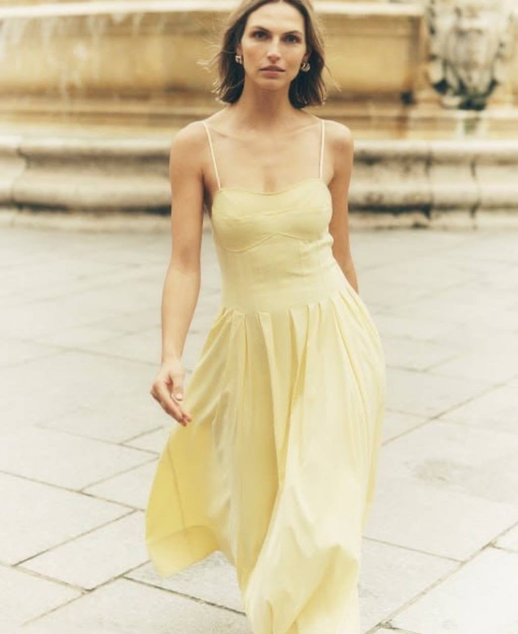 JS Kittiya Cotton Midi Dress