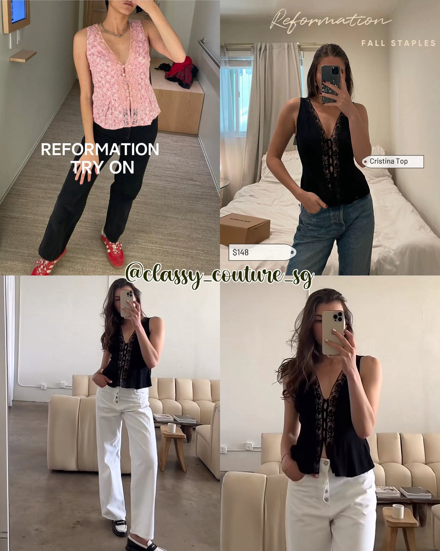 Restocked! Ref Cristina Viscose Top