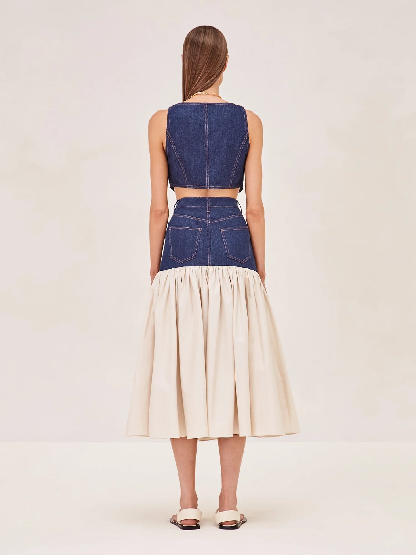ALX Irie Vest Top | Tomma Midi Skirt | Set
