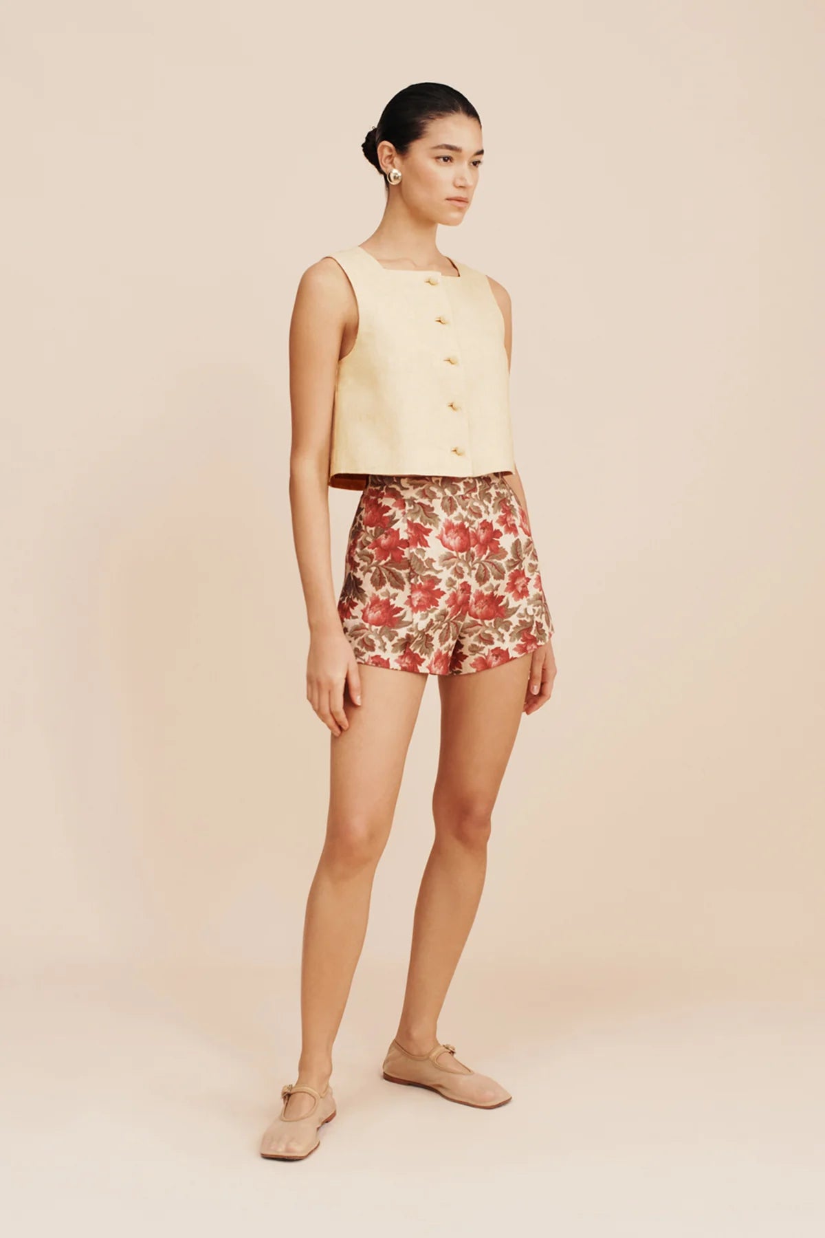 PSE Rio Linen Crop Top