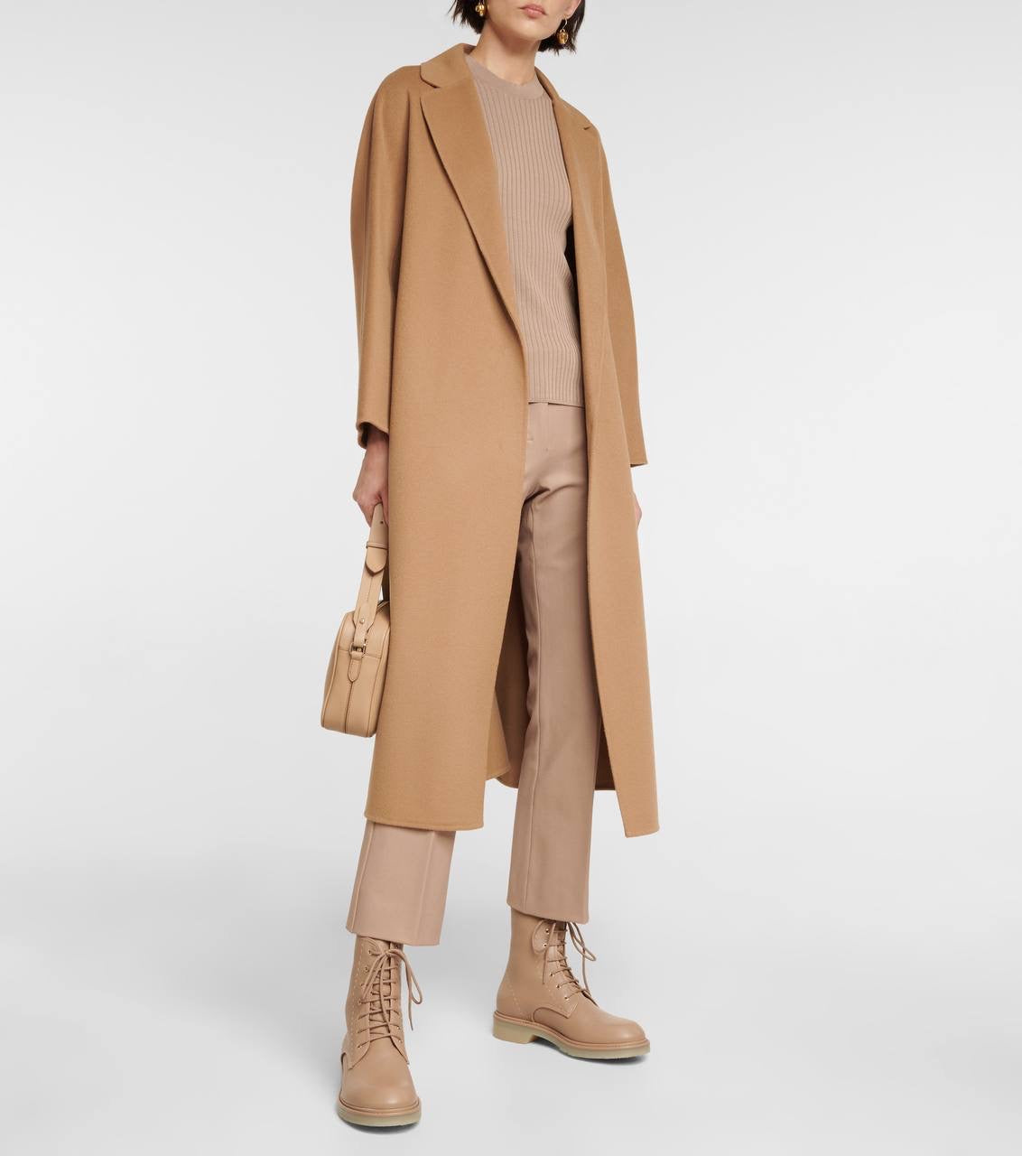 MM Esturia Wool Broadcloth Midi Coat