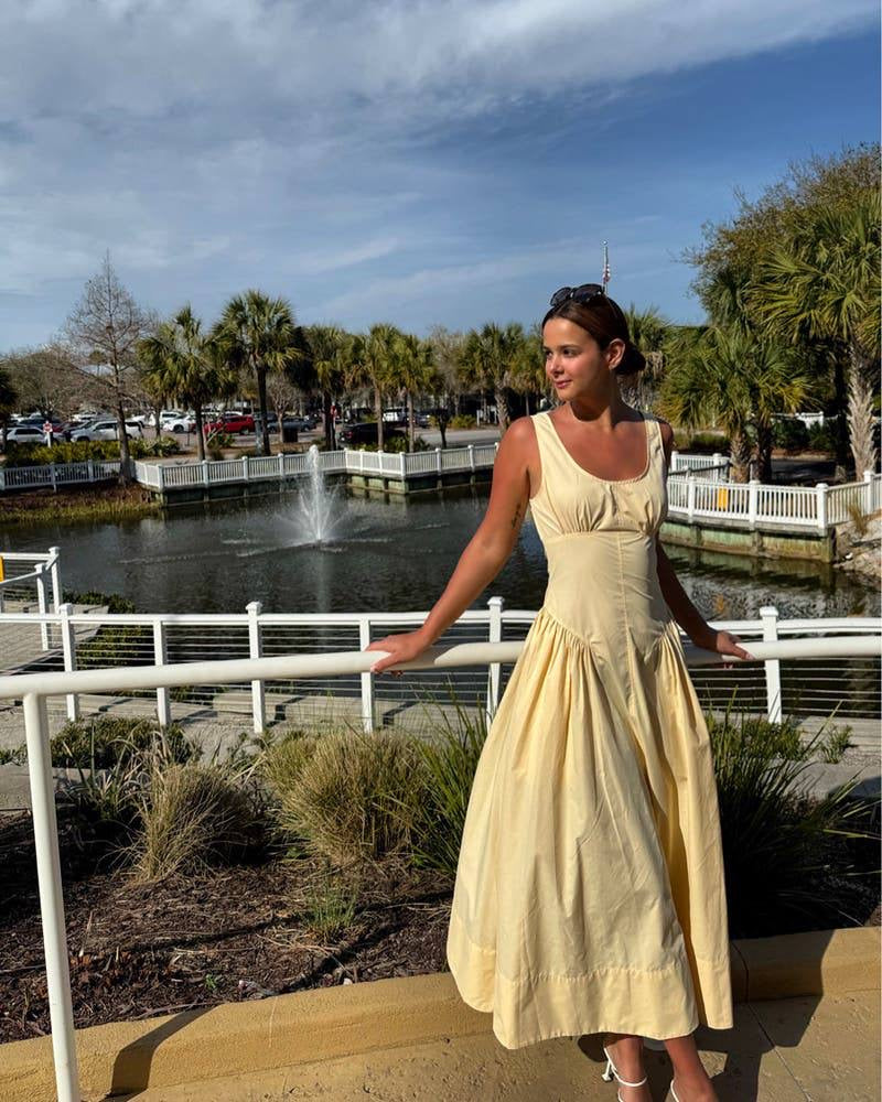 PS Kendall Cotton-Blend Midi Dress