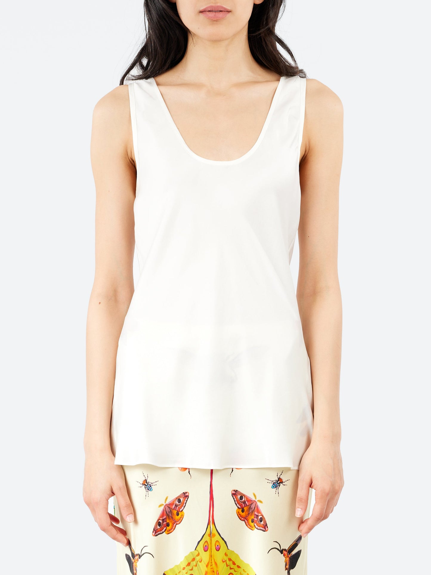 SALE! SL Silk Scoop Neck Tank Top