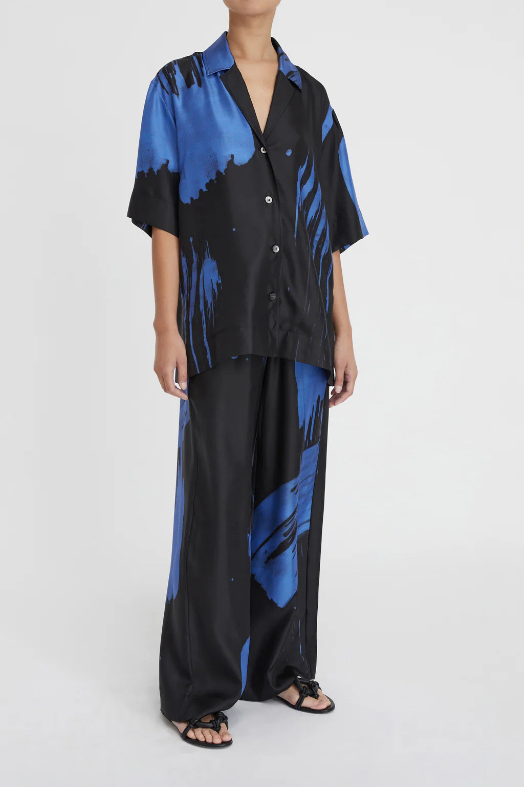 LM Pip SS Silk Twill Shirt | Pants | Set