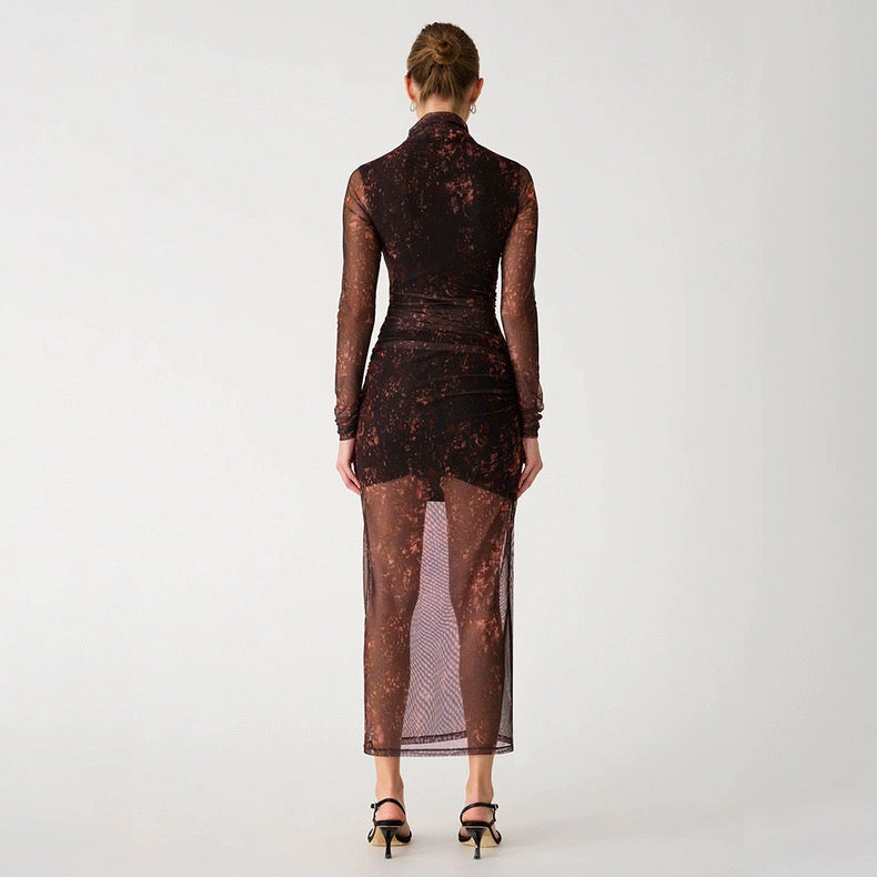 MS Madigral Mesh Midi Dress