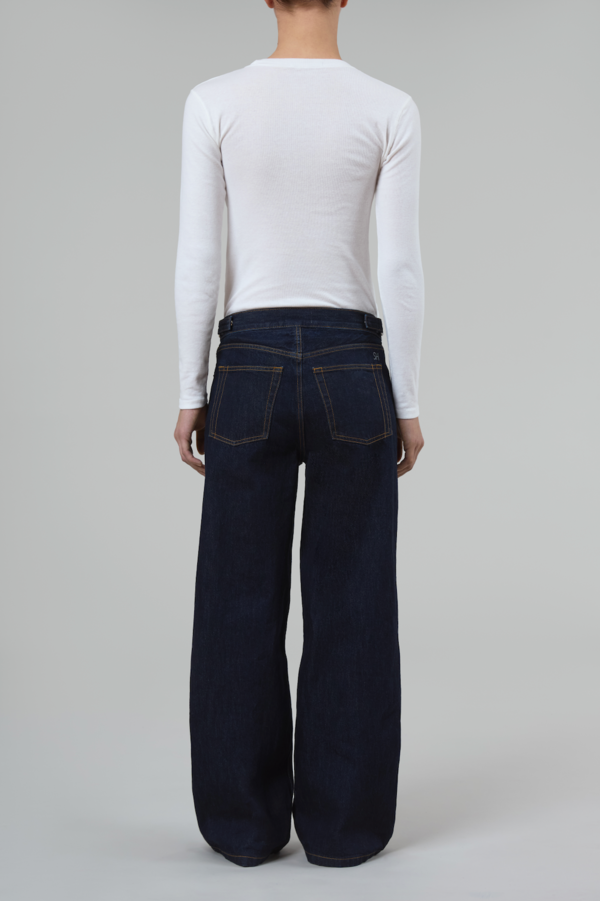 SH Buckle Cotton Jeans