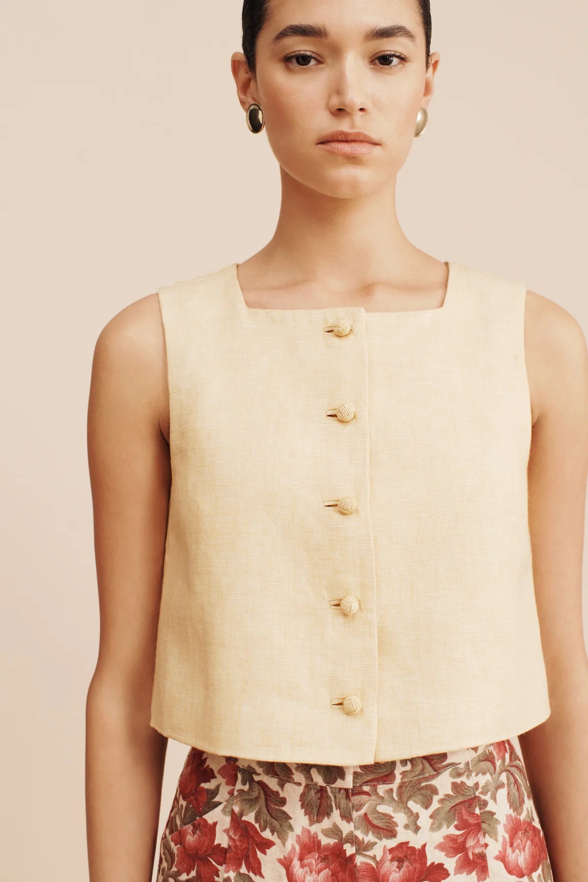 PSE Rio Linen Crop Top