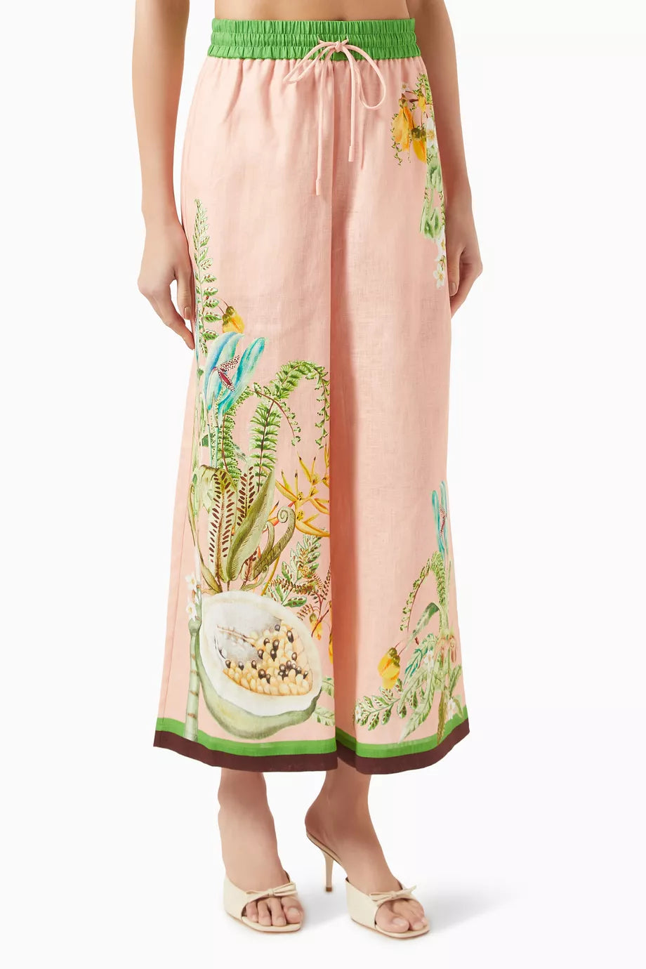 ALM Papaya Linen Shirt | Pants | Set