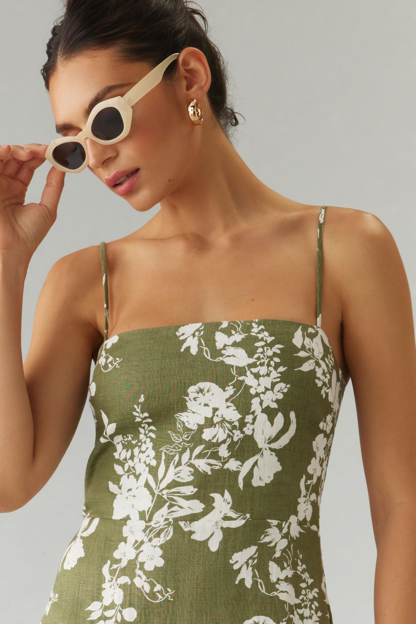 3 Colors! Ref Frankie Linen Midi Maxi Dress
