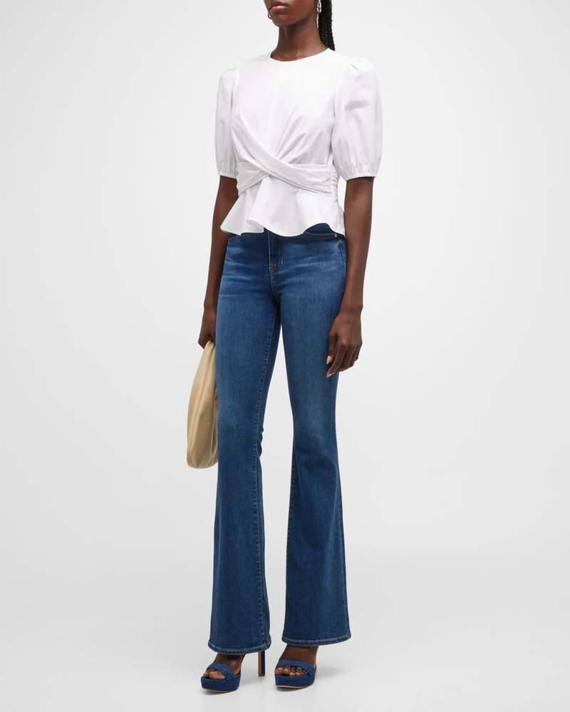 VB Arvilla Crisscross Strech-Cotton Top