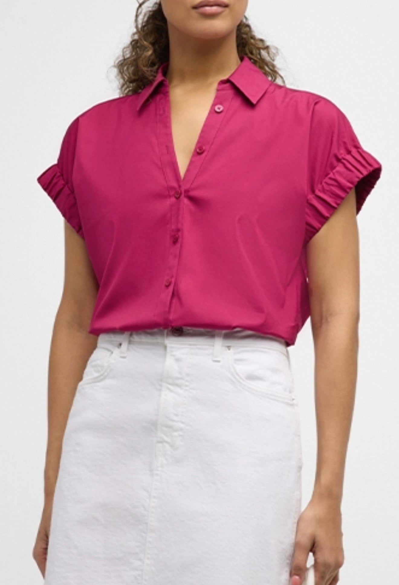 VB Matera Stretch-Cotton Shirt