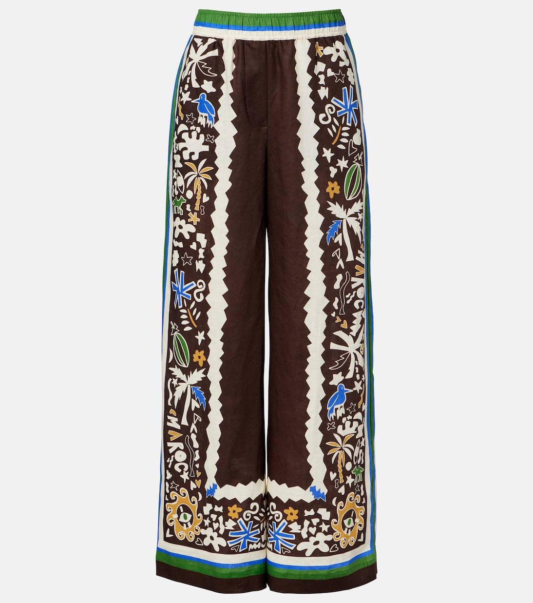 ALM Maroc Oversized Ramie Shirt | Linen Pant | Wrap Midi Skirt | Set