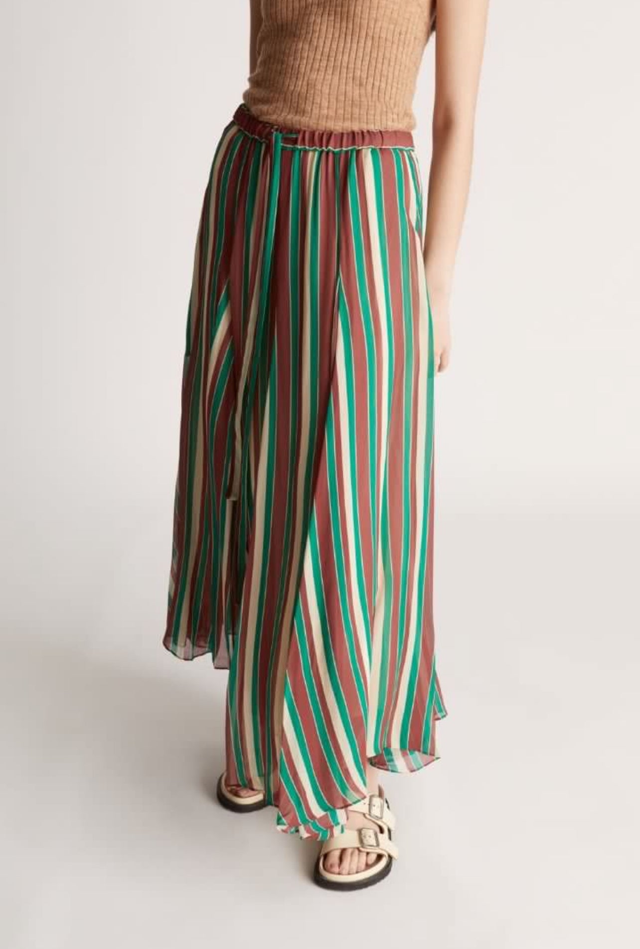 LM Lana Viscose Blouse | Midi Maxi Skirt | Set