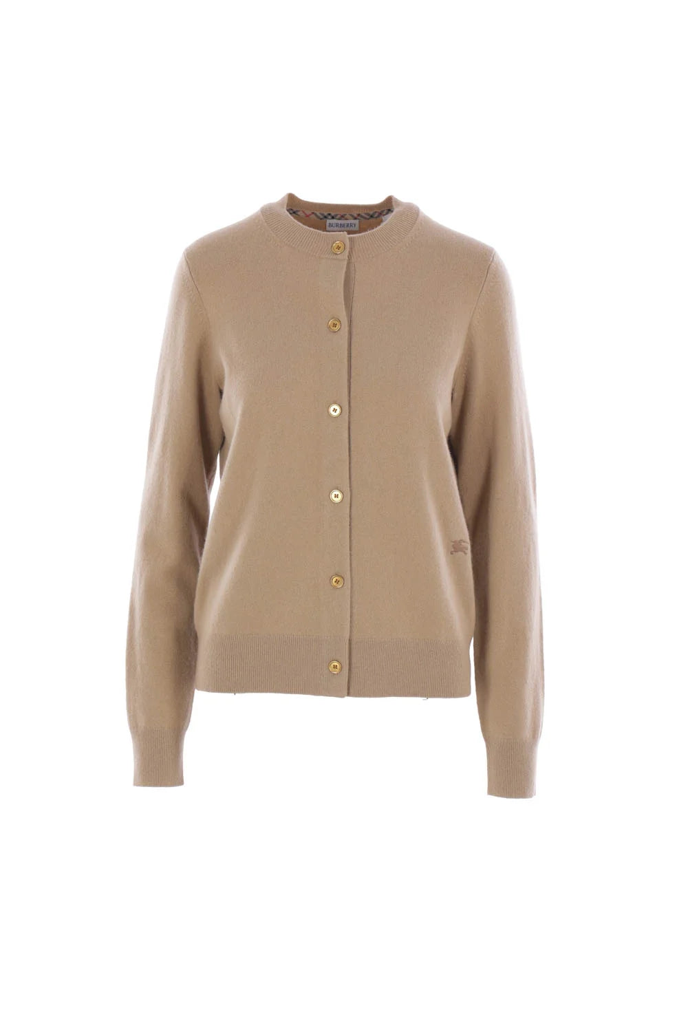 BBR EKD Logo Embroidered Buttoned Cashmere-Blend Cardigan