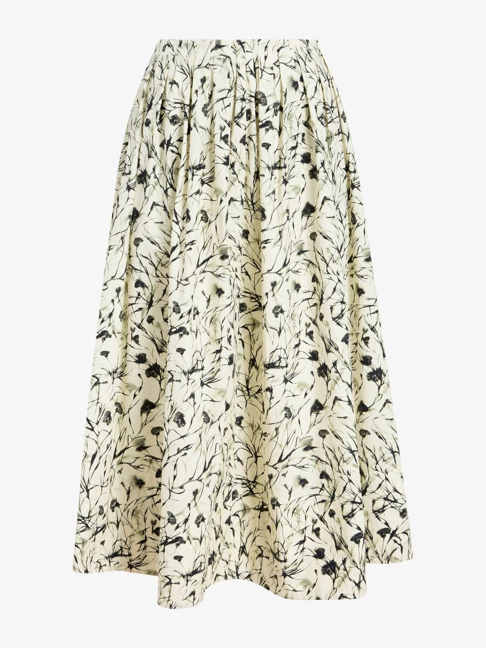 PS Austin Printed Cotton Midi Skirt