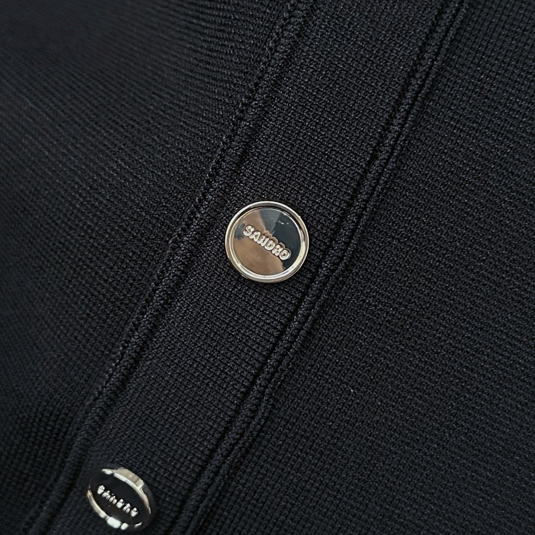 SD Short Knit Mini Dress with Ruffle Pleated Hem