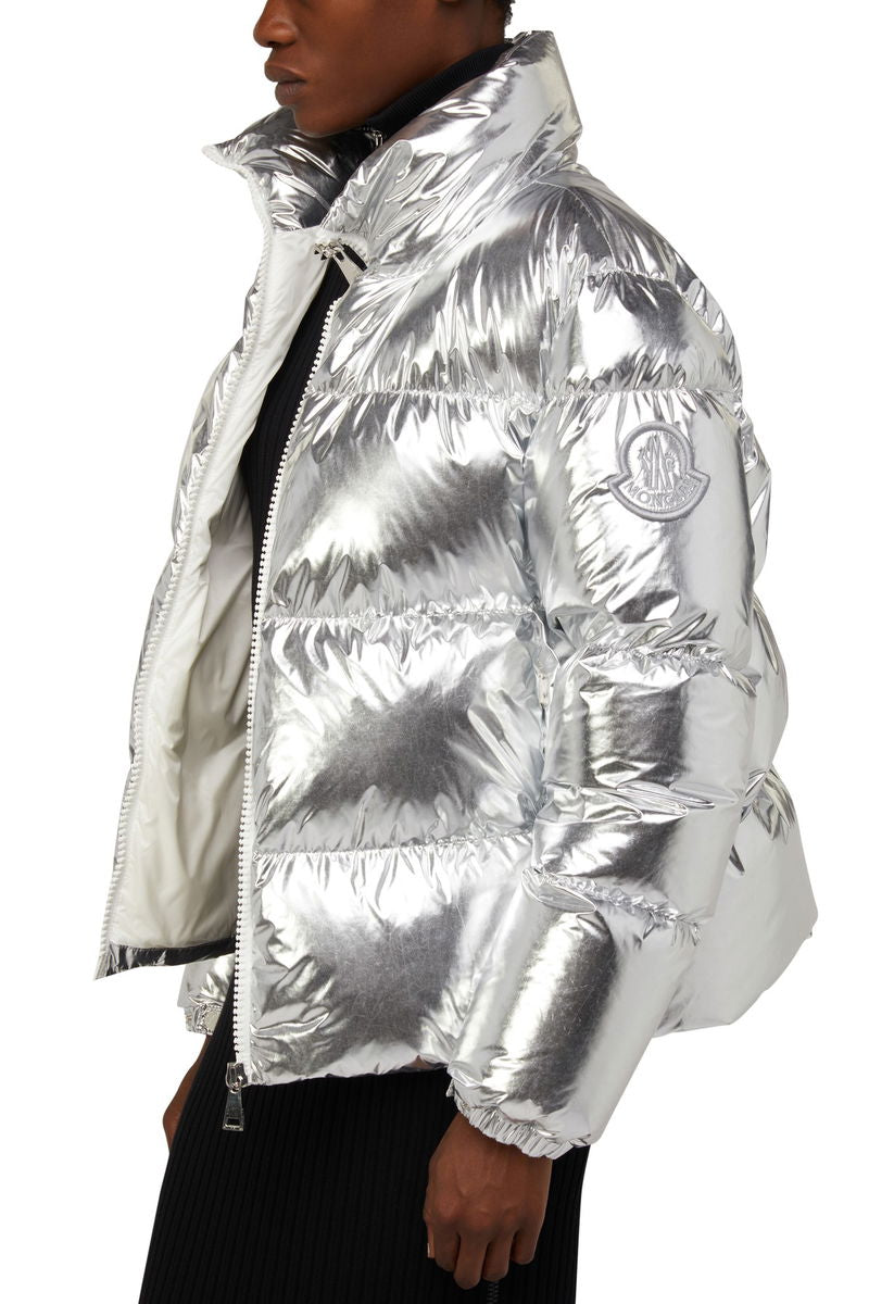 MC Meuse Metallic Silver Down Jacket
