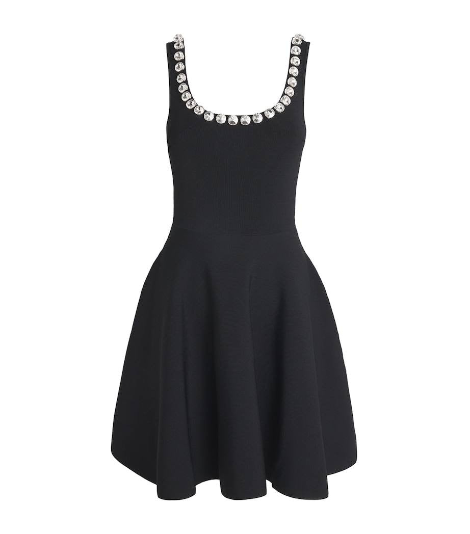 SD Neyla Embellished Knit Dress in Viscose Blend