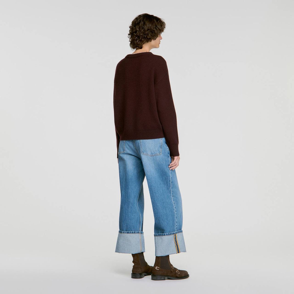 2-In-1 Wool And Cashmere Jumper