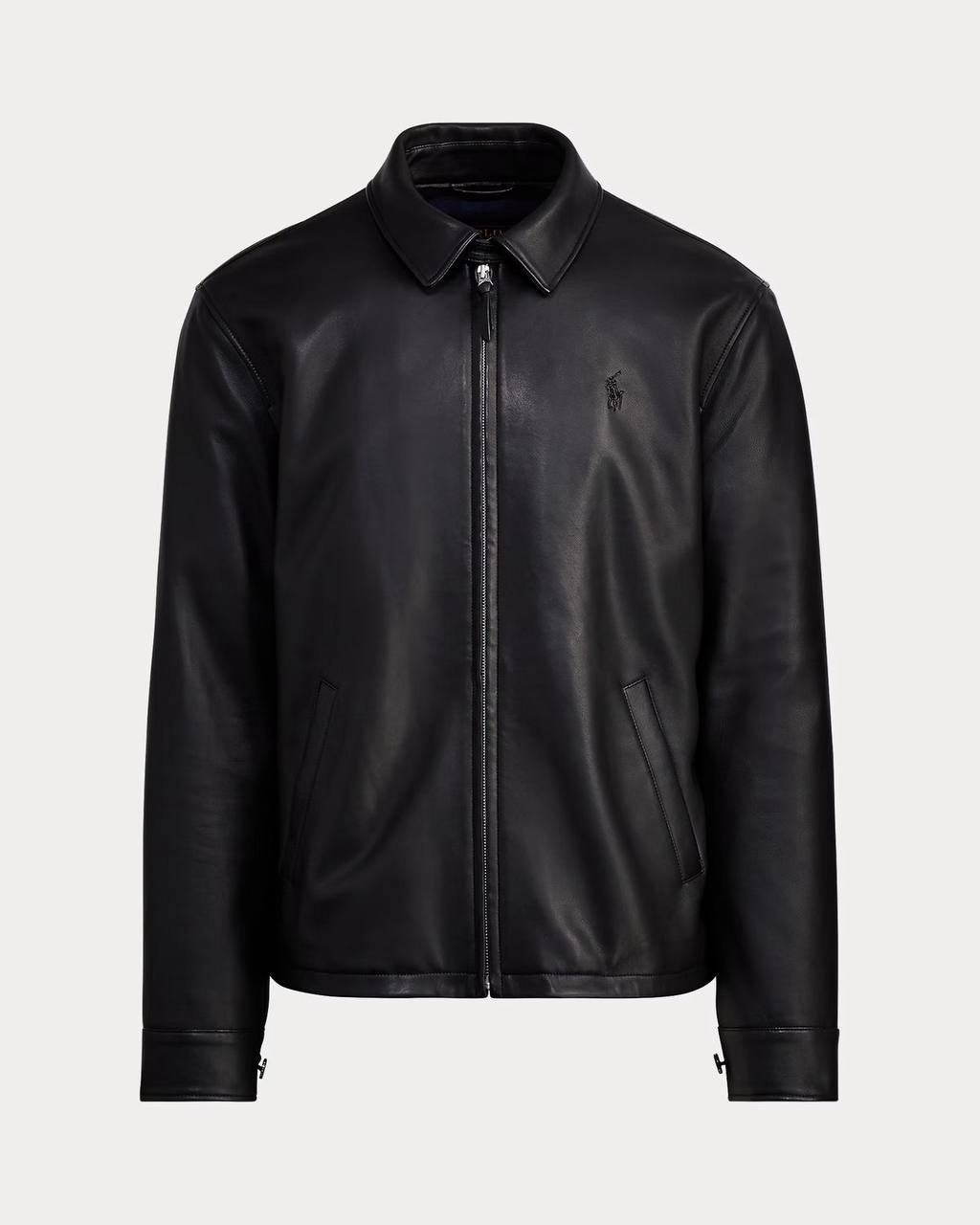 RL Men’s / Unisex The Bayville Lambskin Leather Jacket