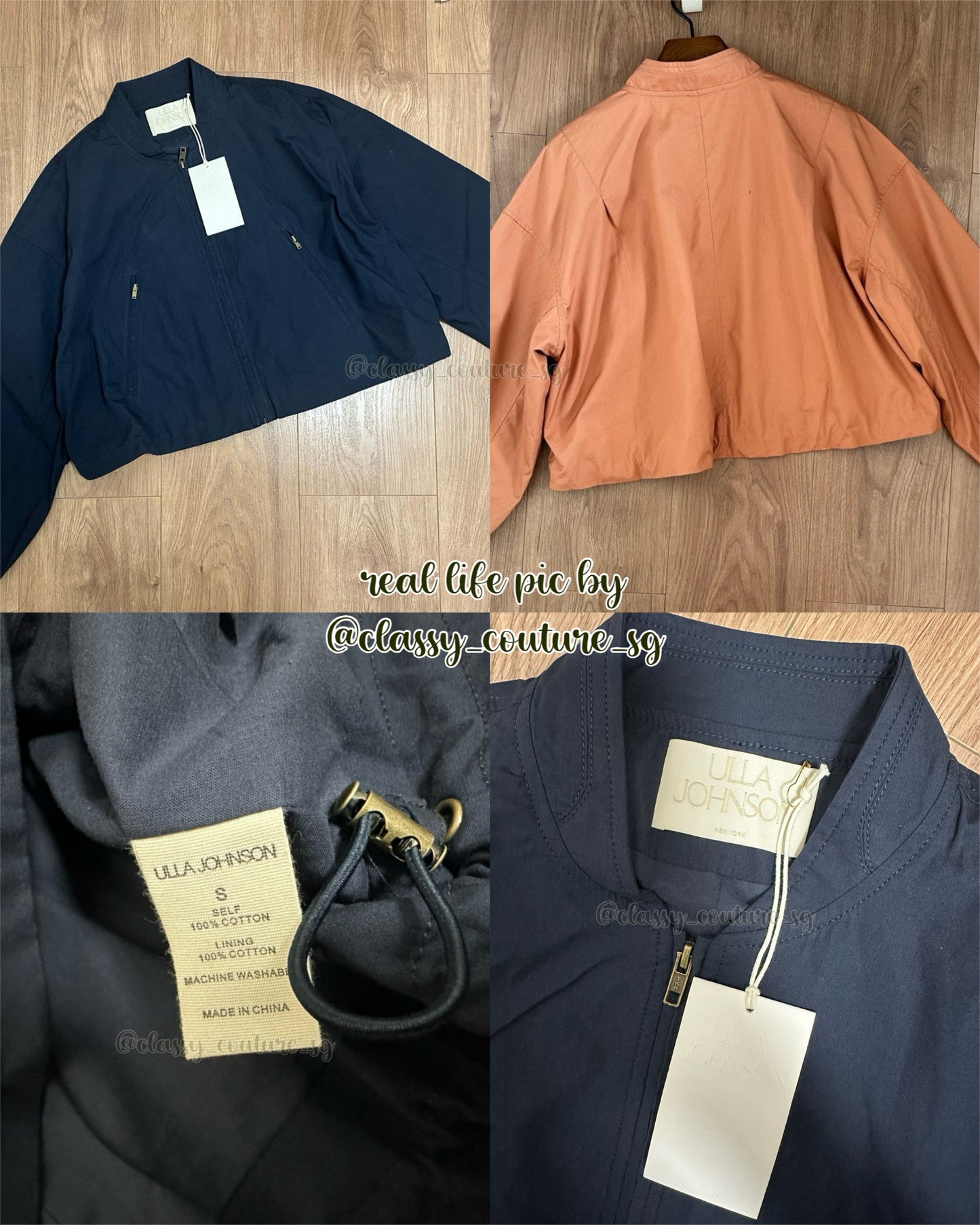 UJ Alessa Cropped Cotton Jacket