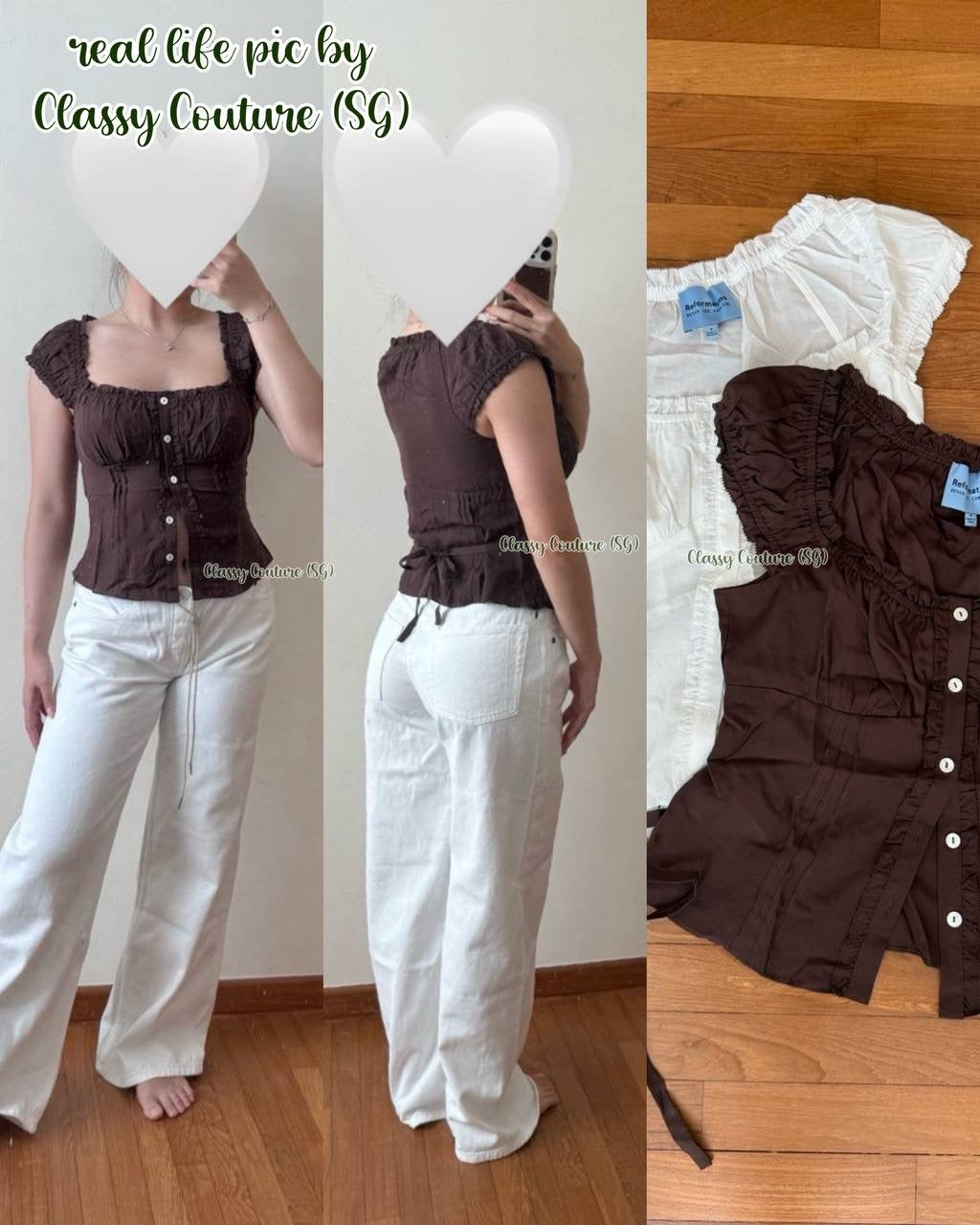 Ref Alabama Cotton-Viscose Top