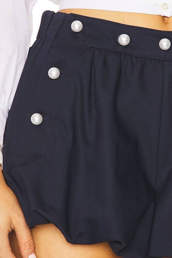 SE Suzette Cotton Bubble Mid-rise Shorts
