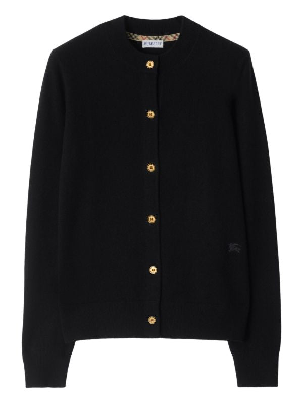 BBR EKD Logo Embroidered Buttoned Cashmere-Blend Cardigan