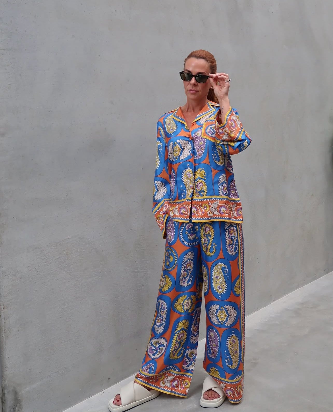 ALM Luis Silk Shirt | Pants | Set