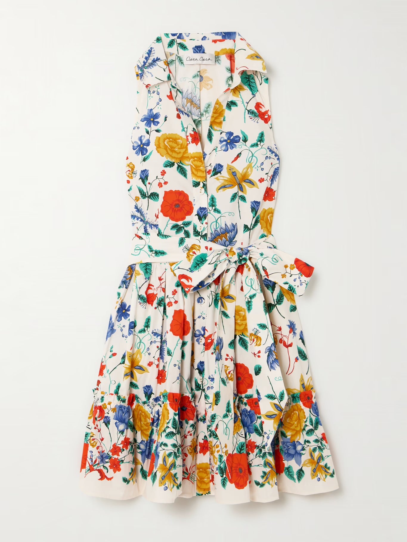 CC Hannah Cotton Poplin Mini Dress