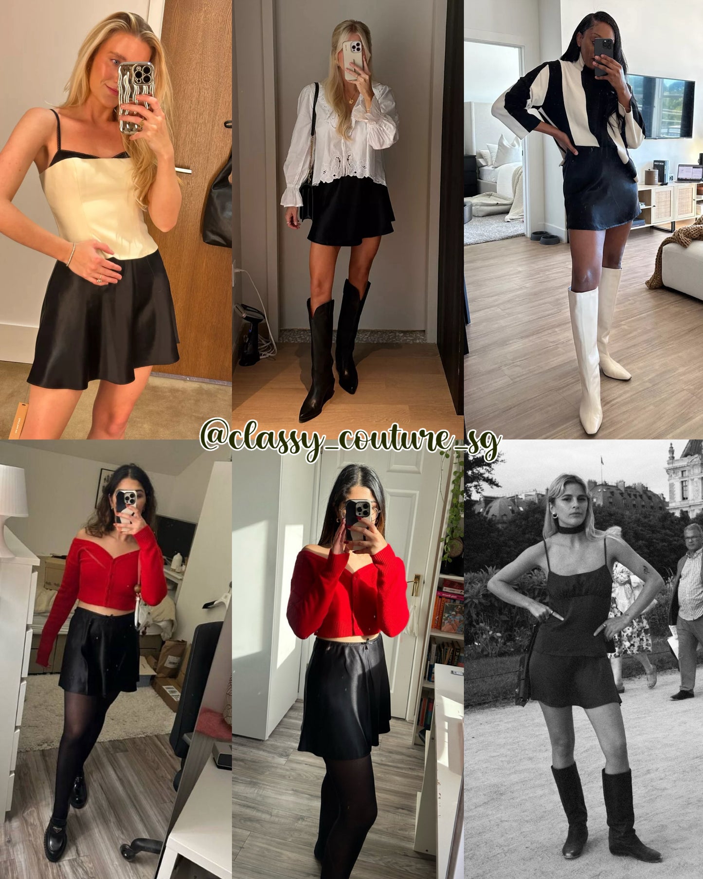 Ref Edda Silk Mini Skirt