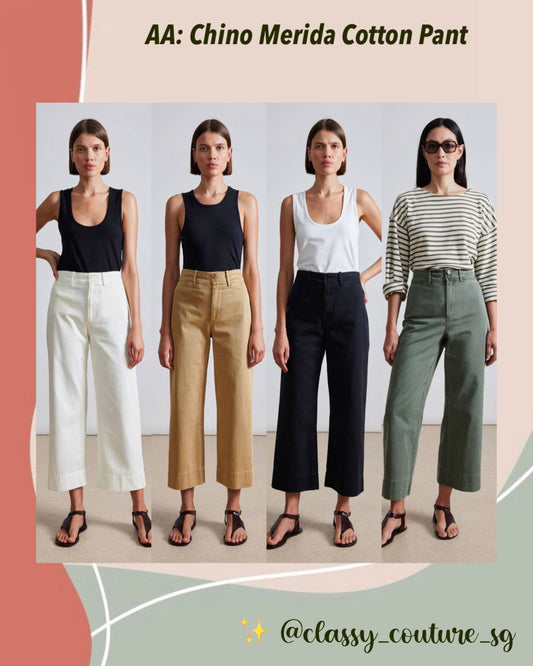 AA Chino Merida Cotton Pant