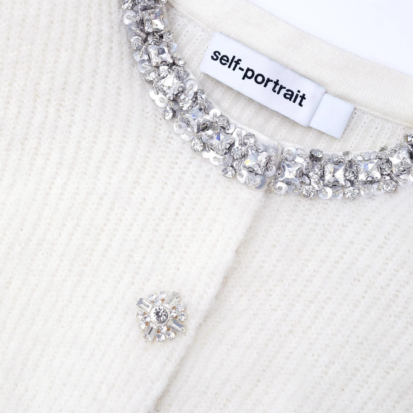 SP Cream Soft Knit Cardigan