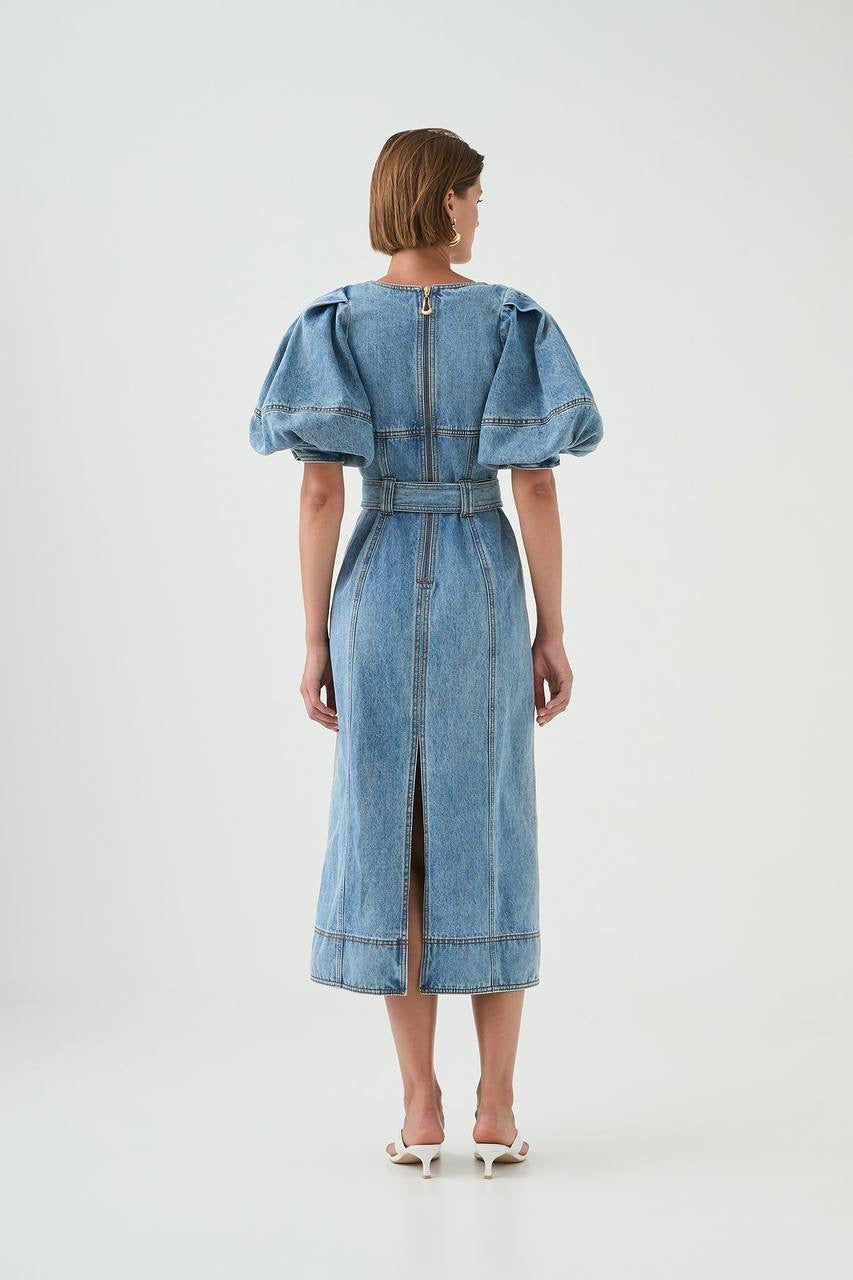 AJ Juno Denim Midi Dress | Harper Denim Midi Dress