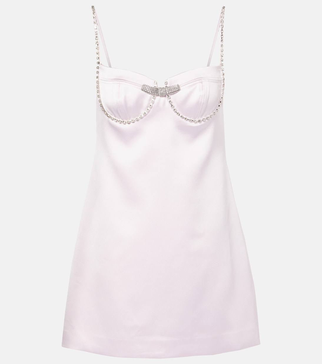 SP Pink Diamante Bow Bustier Satin Mini Dress | Bolero Jacket | Set
