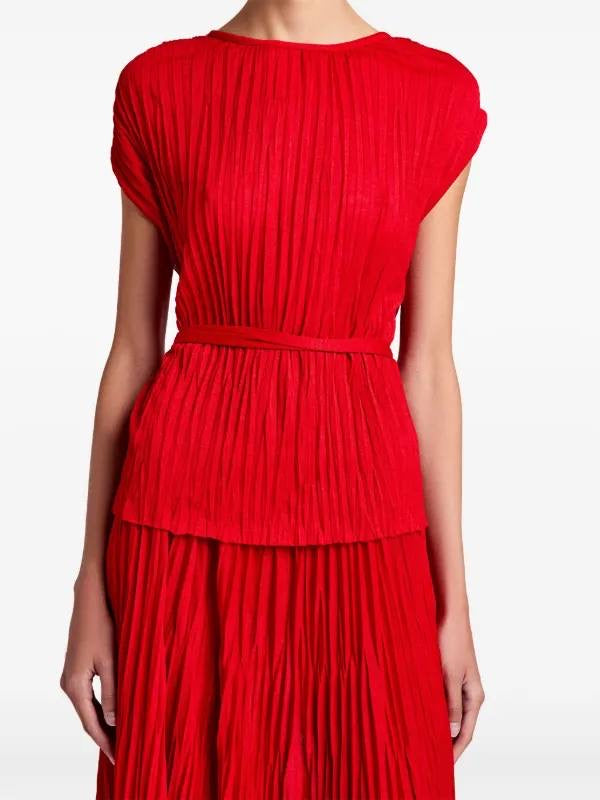 PS Lyra Pleated Top | Rosalyn Midi Skirt | Set