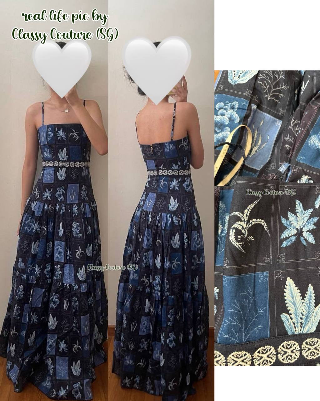 AB Algae Lima Linen Maxi Dress