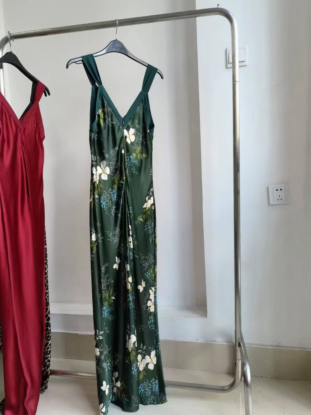 Neola Silk Maxi Dress