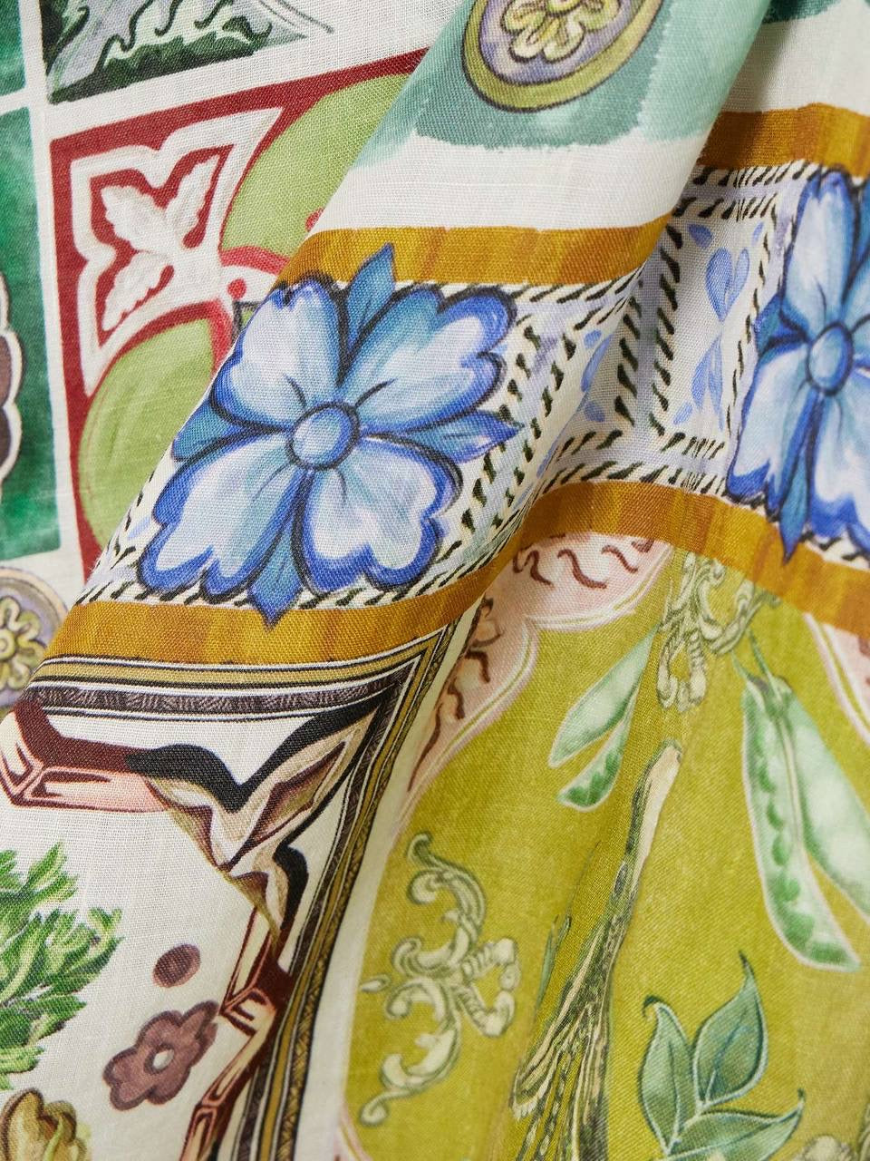 ALM Tommasina Ramie Tie Mini Dress Shirtdress