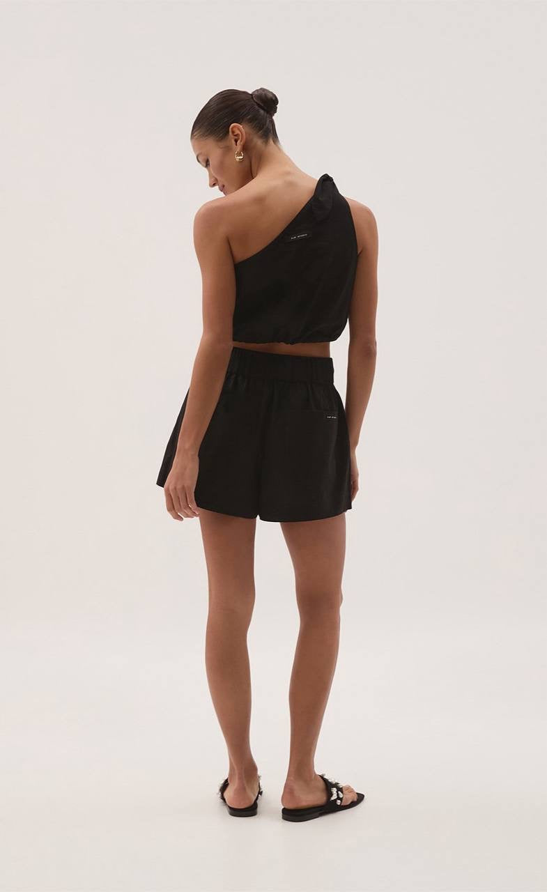 AJ Airlie Relaxed Linen-Cotton Shorts