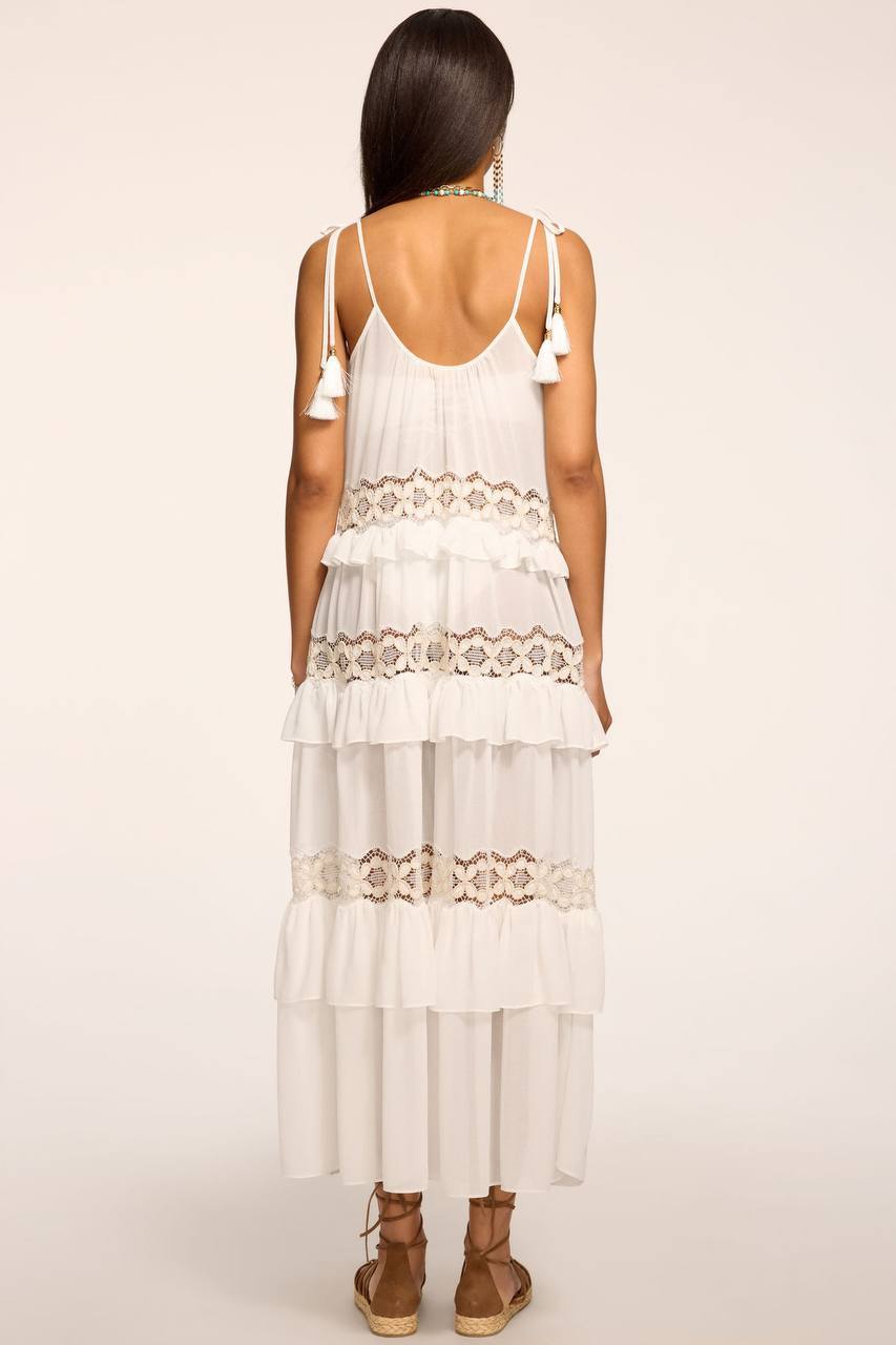 RS Lisbeth Ruffle Maxi Dress