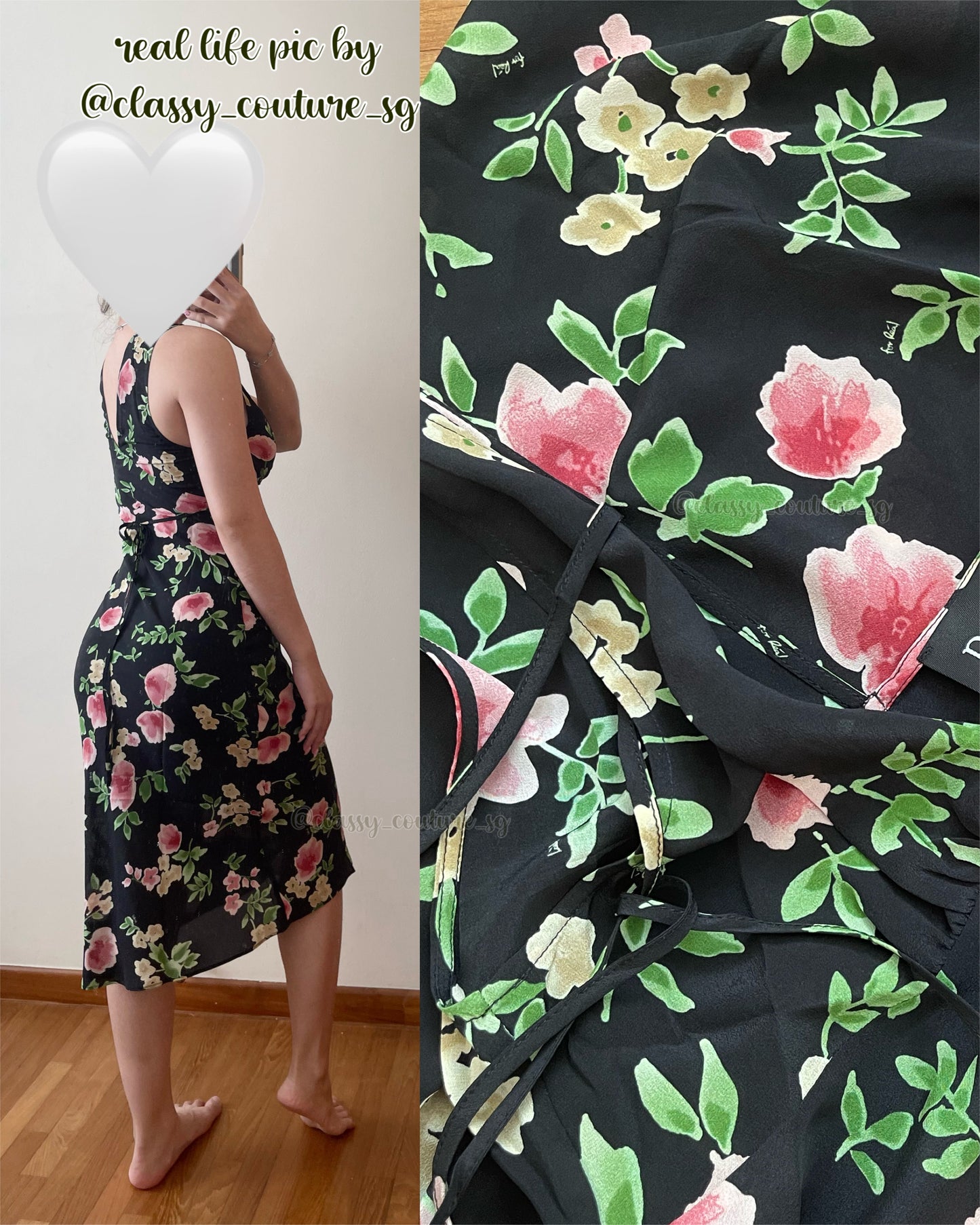 RP Stephanie Silk Midi Dress