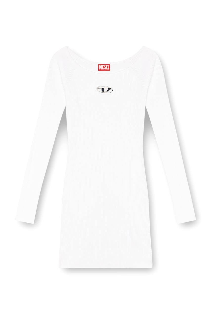 DS M-Vera Ribbed Top | Long Sleeved Mini Dress