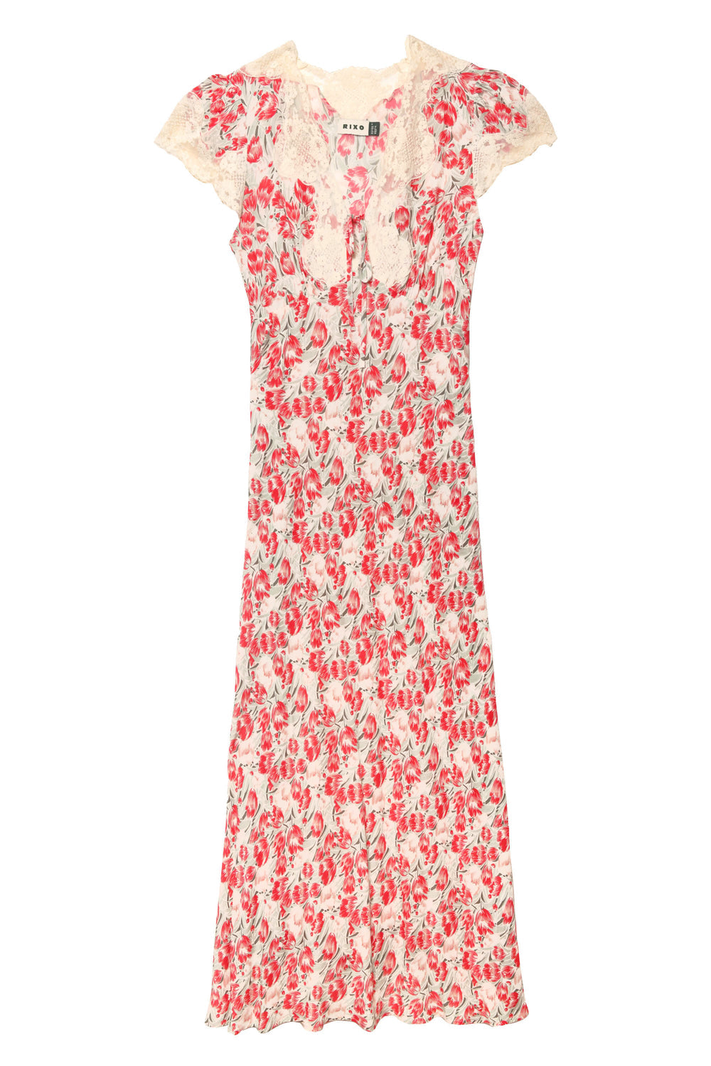 RX Amari Viscose Satin Midi Dress