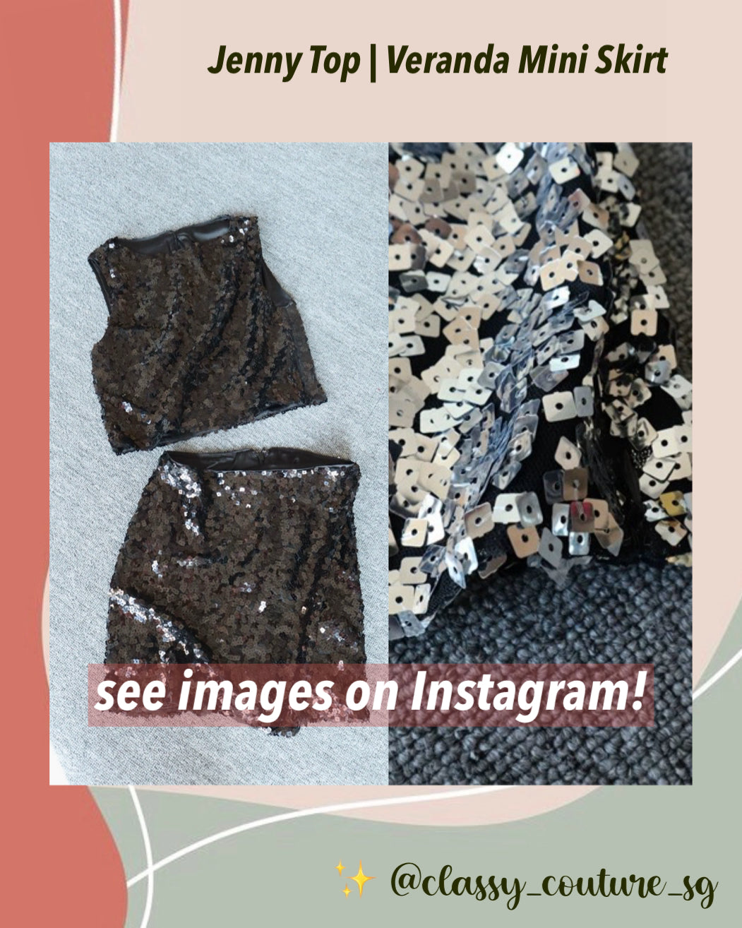 Ref Jenny Top | Veranda Mini Skirt | Set